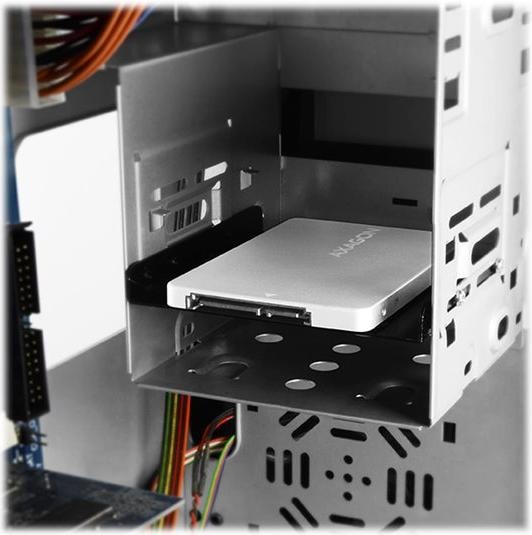 Productafbeelding Axagon RSS-M2SD-behuizing voor M.2 SATA SSD's tot 2280 - Aluminium (M.2 2280)