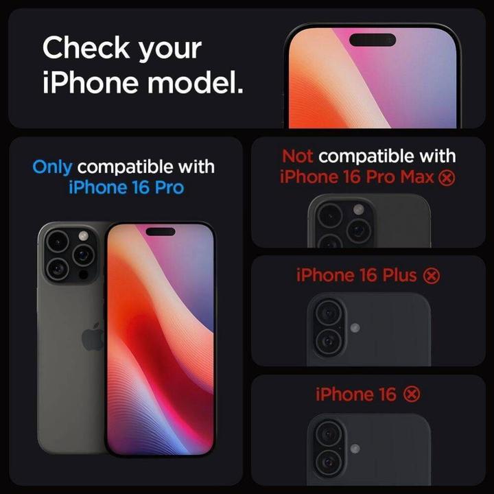 Productafbeelding Spigen Glas (2 Stuk, Apple iPhone 16 Pro)