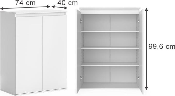 Immagine prodotto Vicco Claus (40 x 40 x 99,5 cm)