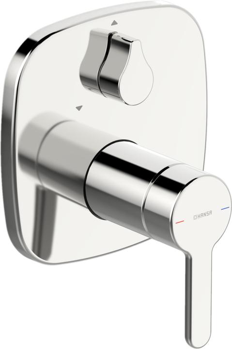 Produktbild Hansa HANSADESIGNO Style Wannen- und Brausearmatur, Unterputz, mit Rückflussverhinderer, chrom