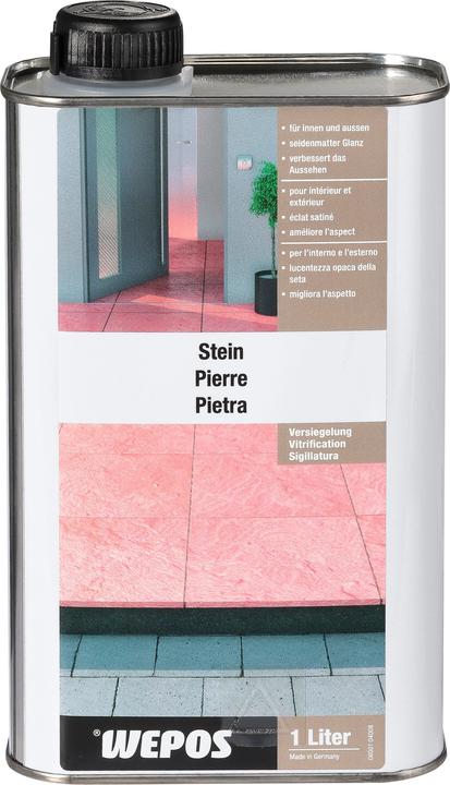 Actual product image Wepos Stone sealing
