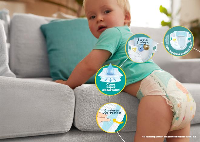 Produktbild Pampers Baby-Dry (Gr. 5+, Tragepack, 36 Stk.)