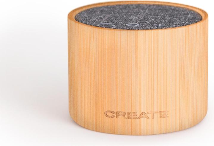 Produktbild Create Speaker Mini Bamboo (Akkubetrieb)