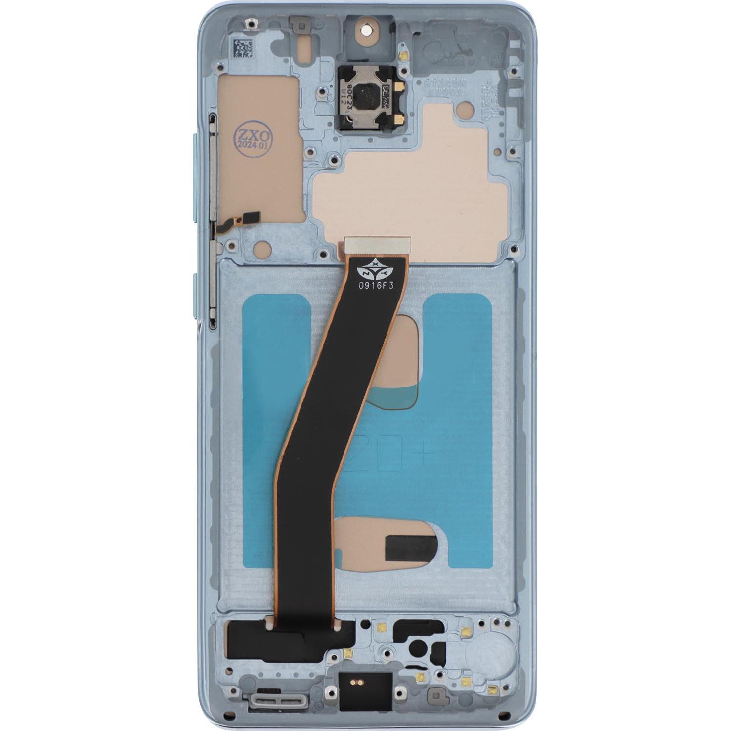 Clappio Ersatzteil Bildschirm + Touchscreen (Inkl. Gehäuse), Mobilgerät Ersatzteile, Blau