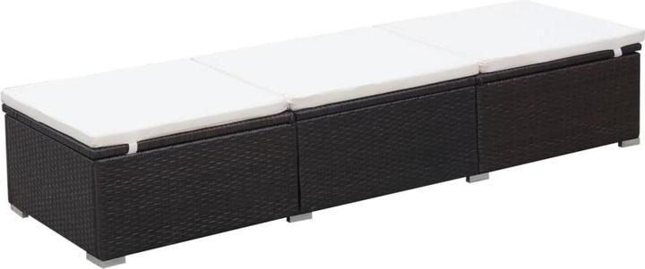 Brown and cream white