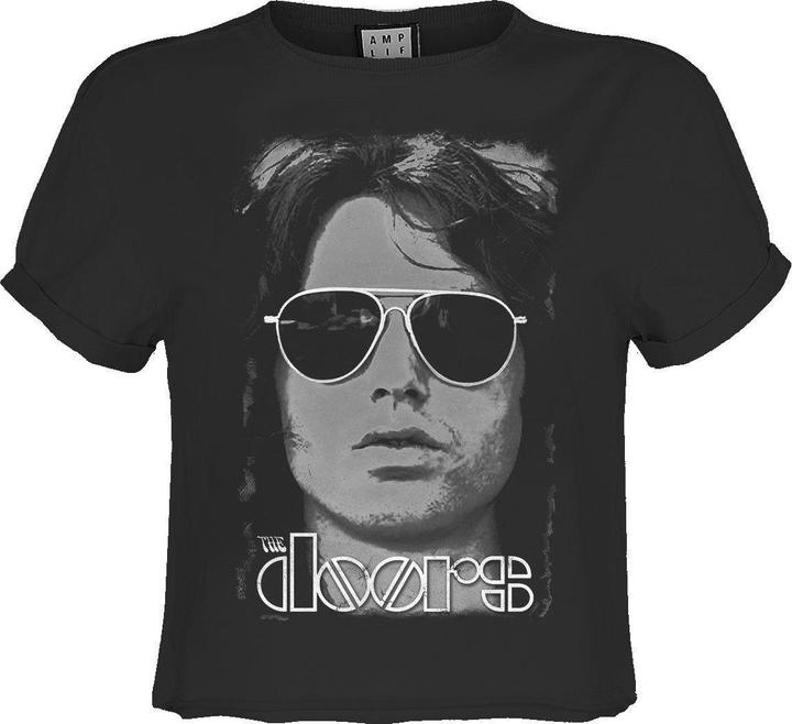 Actual product image Amplified Womens/Ladies Mr Mojo Risin The Doors Crop Top (M)