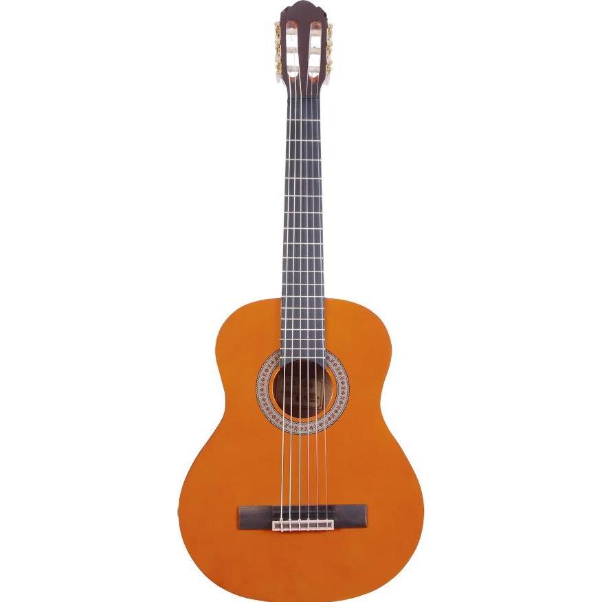 Arrow Calma 3/4 gloss - Akustikgitarre (Konzertgitarre, Griffbrett: Richlite, Seitenmaterial: Sapeliholz, Top: Sitka-Fic...