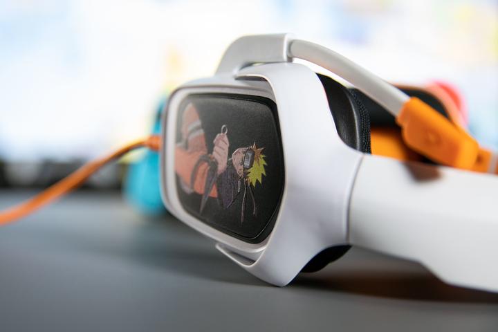 Actual product image Konix Naruto headset - white (Cable)
