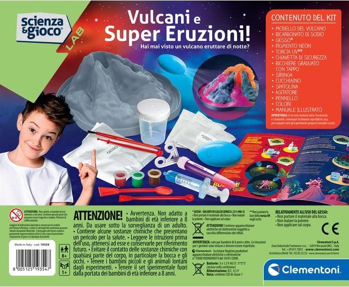 Immagine prodotto Clementoni Scienza & Gioco - Vulcani e Super Eruzioni