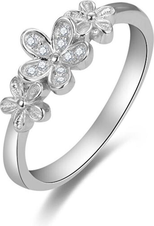 Produktbild Beneto Charming silver ring with zircons AGG465 - Circuit: 62 mm (L) (62, 925 Silber)