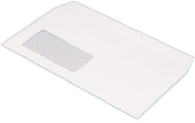 Bong Envelop TopSTAR DIN lang 220 x 110 mm (B x H) met venster 100g/m² met drukgevoelige lijm Papier... (DL, 250x)