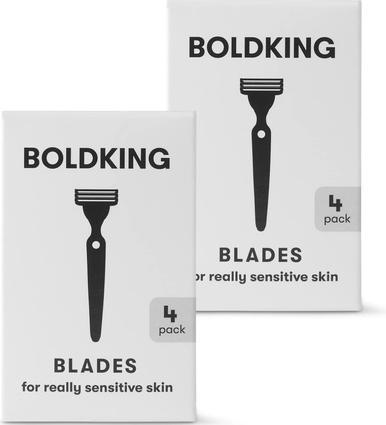 Actual product image Boldking Razor Blades Duopack 8 Blades for Sensitive Skin (8 x)