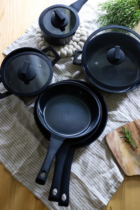 Actual product image OPA Cerapro Frying Pan with Lid, 28 cm (Frying pan, Aluminium)