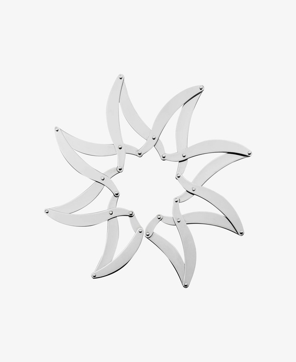 Produktbild Alessi Topfuntersatz platin (1 x, Pfannenuntersetzer)
