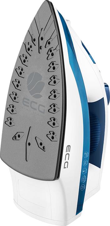 Produktbild ECG ECGNZ322AutoOff Iron, 2200w, plastic, White / blue (100 g/min)