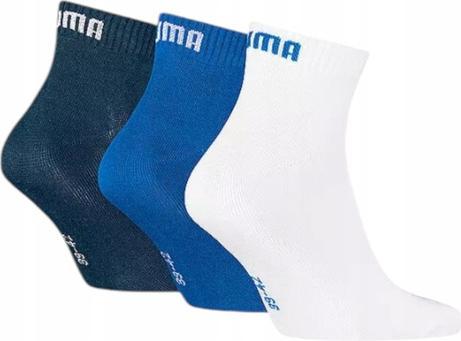 Produktbild Puma Unisex Quarter Plain 3er-Pack Socken (3er Pack, 43 - 46)