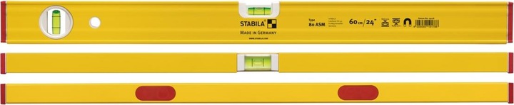 Produktbild Stabila Wasserwaage Type 80 ASM (60 cm)