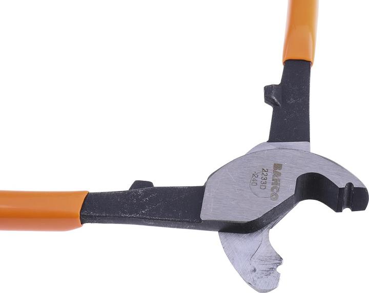 Actual product image Bahco Cable cutter with PVC-coated handles for copper and aluminium cables 240 mm (240 mm)