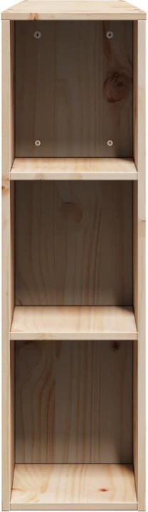 Produktbild VidaXL Kopfteil Bettkopfteil Betthaupt mit Stauraum 200cm Massivholz Kiefer