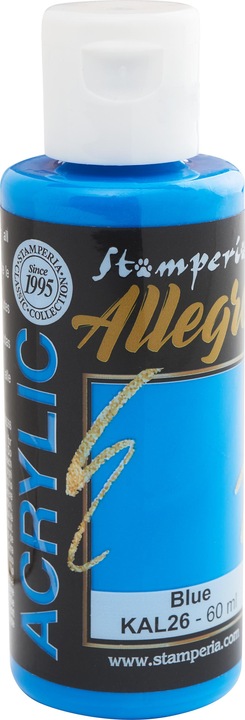 Immagine prodotto Stamperia Allegro Acrilico", 60 ml (Azzurro, 60 ml)