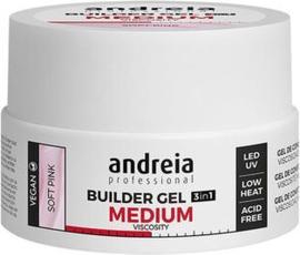 Image du produit Andreia Gel à ongles Rosa à viscosité moyenne 22g (Rose, Vernis à ongles effet gel)