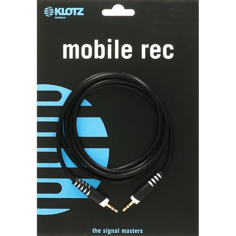 Thumbnail - Klotz AS-MM0150 Miniklinke - Miniklinke 1,5m (1.50 m, 3.5mm Klinke (AUX)), Audio Kabel