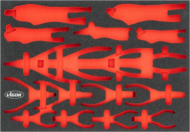 Actual product image Vigor Soft Foam Insert L, Empty