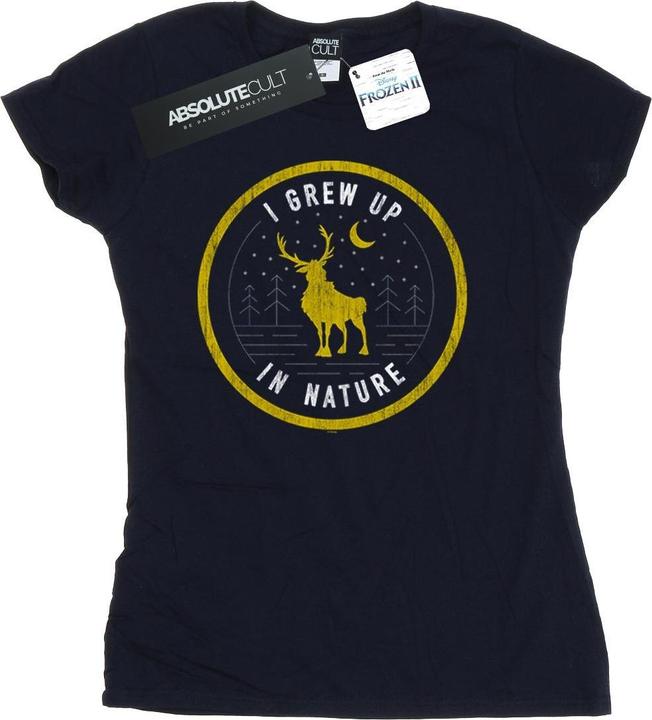 Image du produit Disney - T-shirt FROZEN SVEN GREW UP IN NATURE - Femme (L)