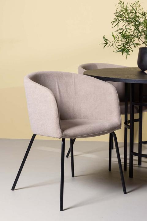 Produktbild Ebuy24 Essgruppe Copenhagen 9 (5-teilig) (MDF, Holz, Stahl)