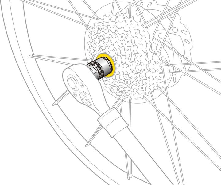 Actual product image Topeak Freewheel Remover