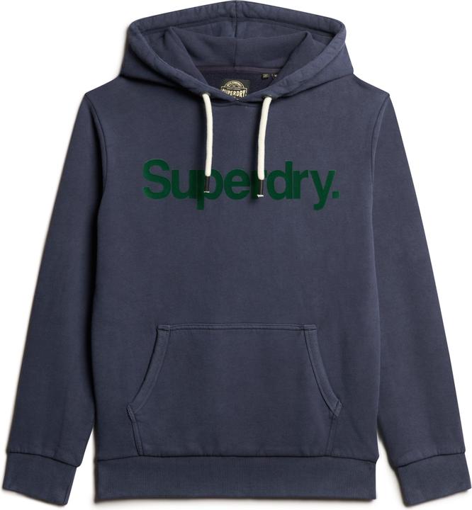 Actual product image Superdry hooded weathirt uperdry claic core logo (S)