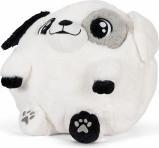 Cozy Noxxiez HW747 Weisser Hund - Warmes Plüschkissen 3 in 1 (35 cm)