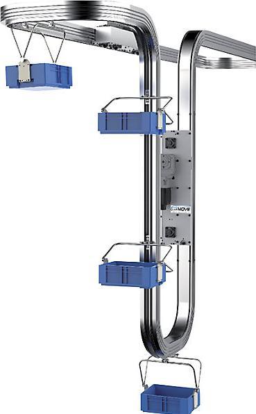 Produktbild QuickMOVE Hängebahn Geraden-Segment