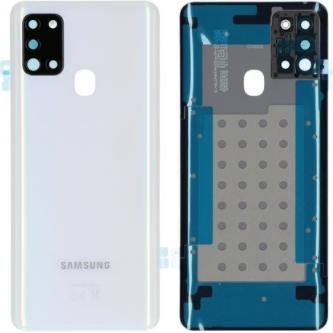 Samsung Battery Cover für A217F Galaxy A21s - white (Samsung Galaxy A21s), Smartphone Hülle, Weiss