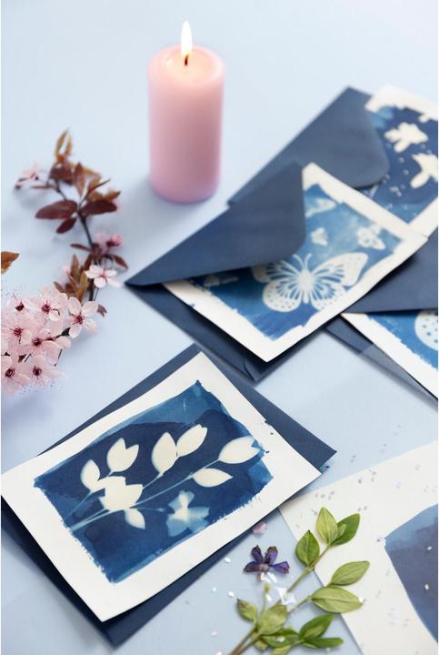 Actual product image Creativ Company Cyanotype