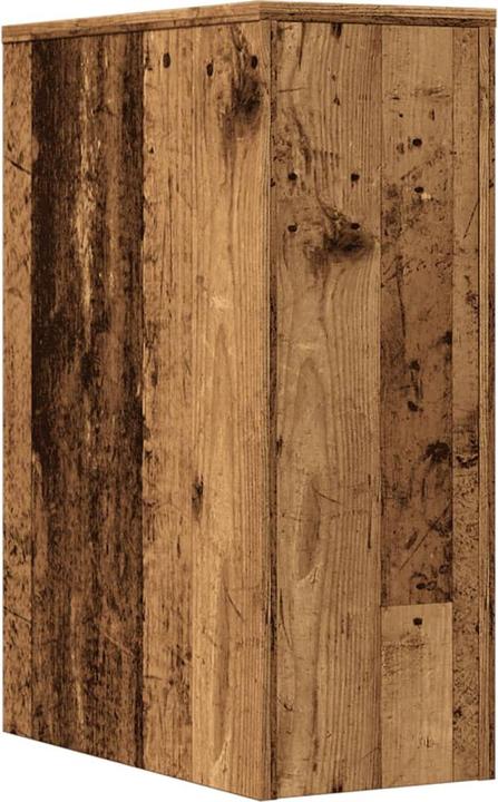 Image du produit vidaXL Armoire de salle de bain Étroite avec roulettes -Optique