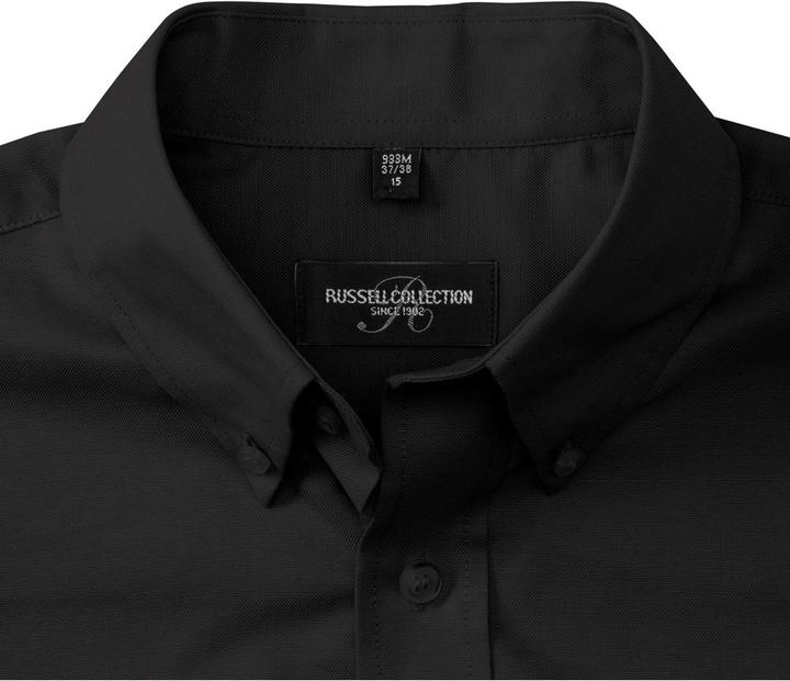 Produktbild Russell Collection Oxford Hemd Kurzarm pflegeleicht (48)