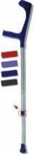 Actual product image Aluminium crutch with ergonomic handle