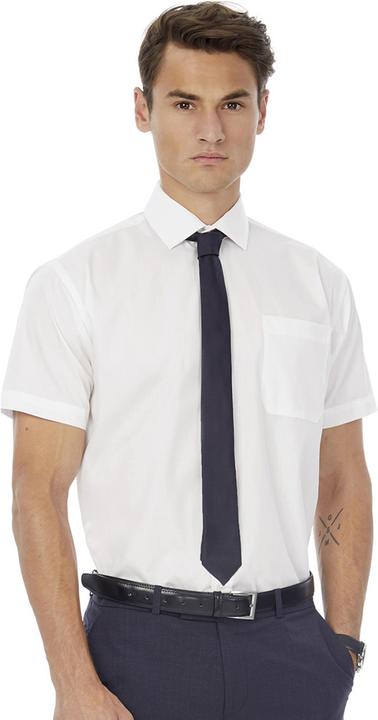 Image du produit Russell Collection Chemise Popeline Manches Courtes Entretien Facile (41)
