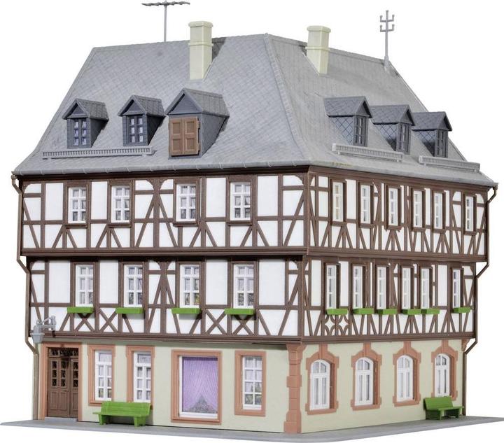 Image du produit Kibri 38904 H0 Maison d'angle à colombages Milt