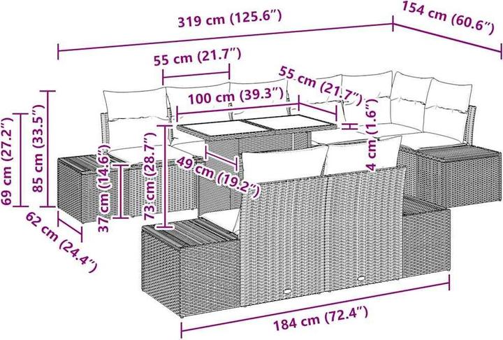 Produktbild vidaXL Analia