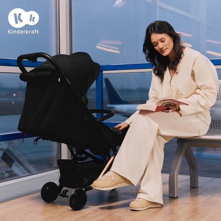 Actual product image KinderKraft Baby Stroller (Cabin) PILOT 2 SOFT BEIGE