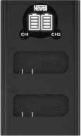 Actual product image Newell Camera charger DL-USB-C Dual-channel charger for EN-EL14 batteries (Camera battery charger)