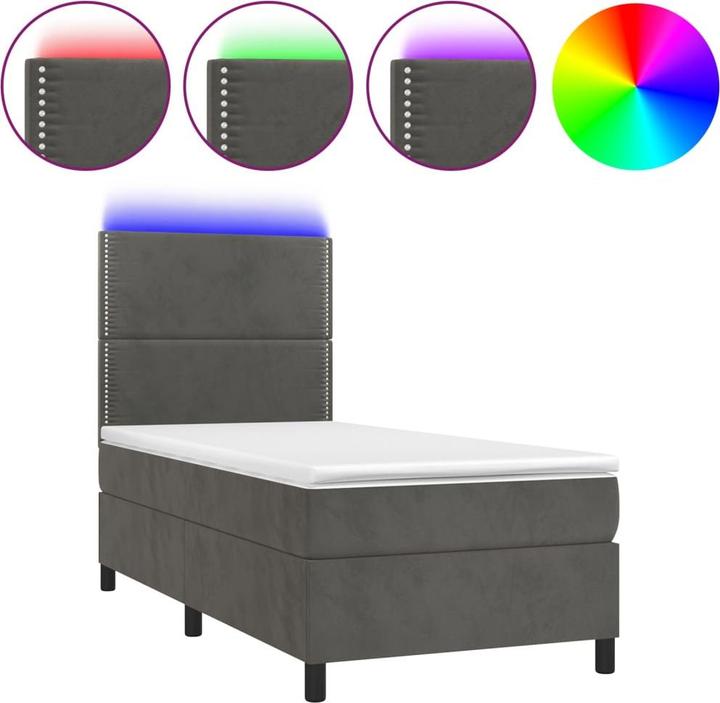 Actual product image vidaXL Boxspringbett (100 x 200 cm)