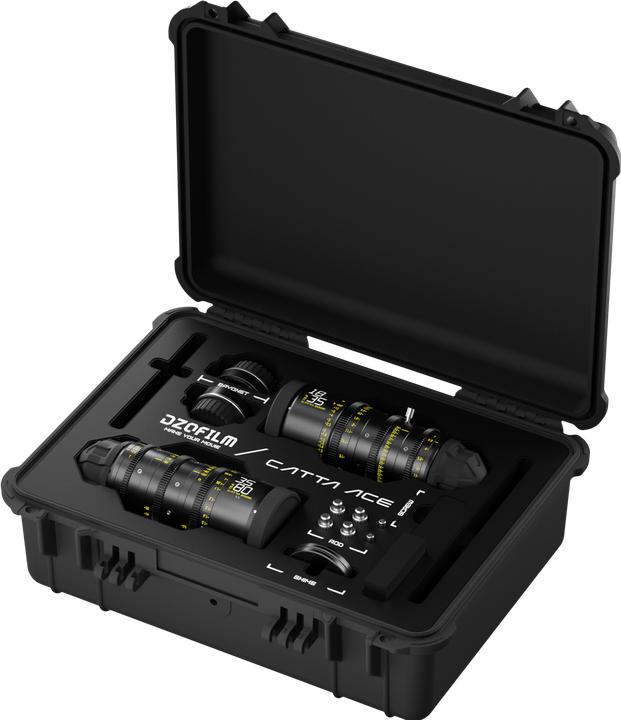 Productafbeelding Dzofilm Catta Ace Zoom 2-Lens Kit (18-35/35-80 T2.9) Zwart (L-Mount, Volledig formaat)