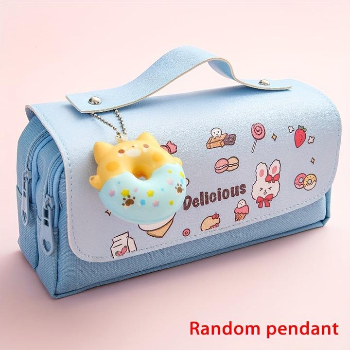 Actual product image Only-Bags.Store Pencil bag, cute storage bag, stationery box, multifunctional pencil case