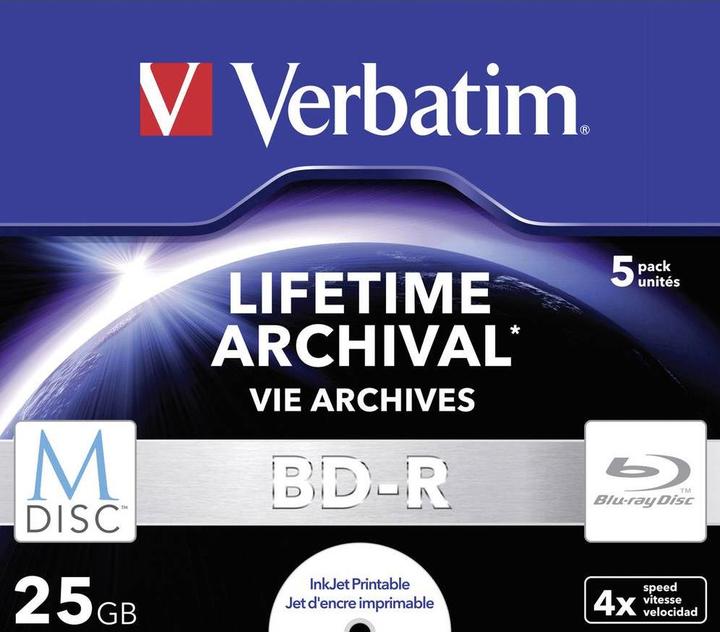 Produktbild Verbatim Bd-R (5 x)