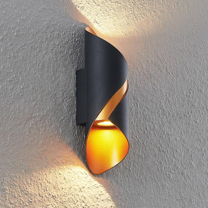 Actual product image Lindby Ulini LED wall lamp, up and down (250 lm)