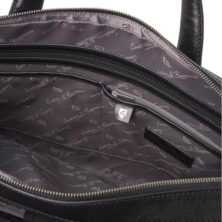 Productafbeelding Castelijn & Beerens /Beerens - Gaucho Paul Laptoptas 15,6 RFID - Zwart (16.93")