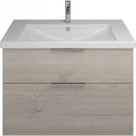 burgbad, Badmöbelset, Eqio Keramik-Waschtisch inklusive Waschtischunterschran, Breite 930 mm